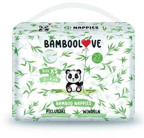 Bamboolove Bambusové pleny vel. XS (27 ks) Jednorázové pleny
