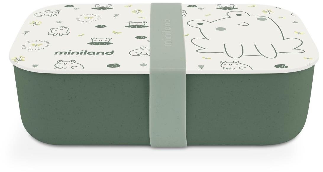 Miniland Box na jedlo Natur žaba Desiatový box