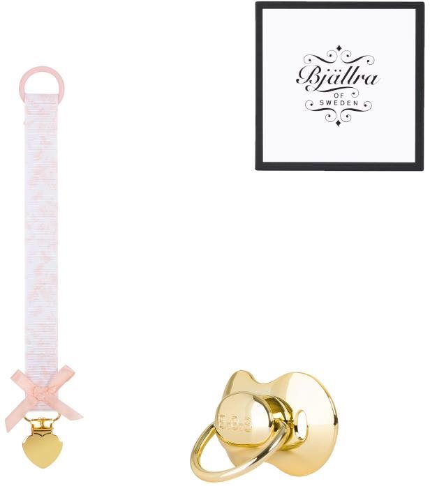 Bjällra of Sweden Klip na dudlík a 2 dudlíky - Vintage girl Klip na...