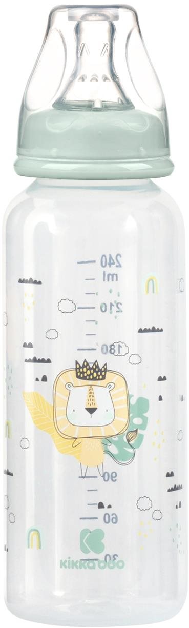 KikkaBoo Fľaša Savanna 240 ml Mint Dojčenská fľaša