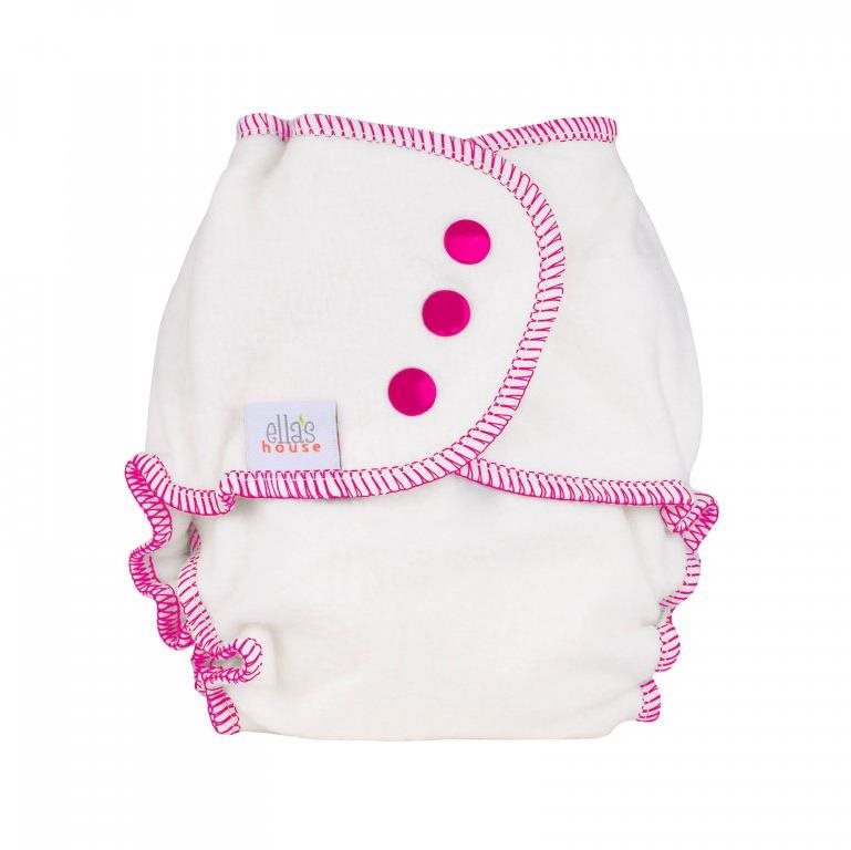 Ella´s House Bum slender patentky magenta denní plena, velikost XL...