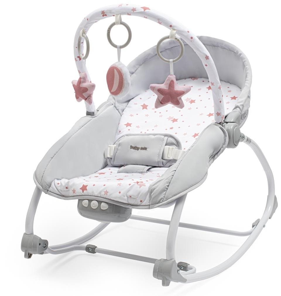 Baby Mix Multifunkčné hojdacie ležadlo pre bábätko hviezdičky...