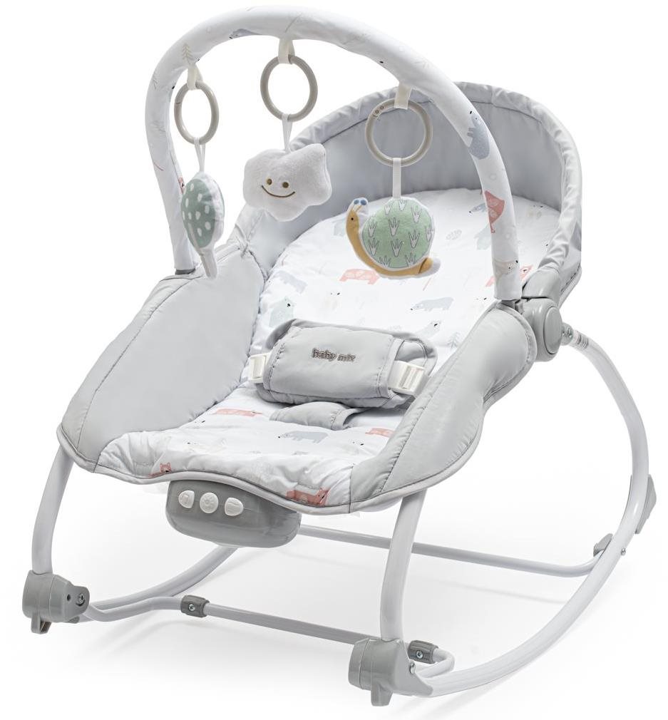 Baby Mix Multifunkčné hojdacie ležadlo pre bábätko slimák Detské...