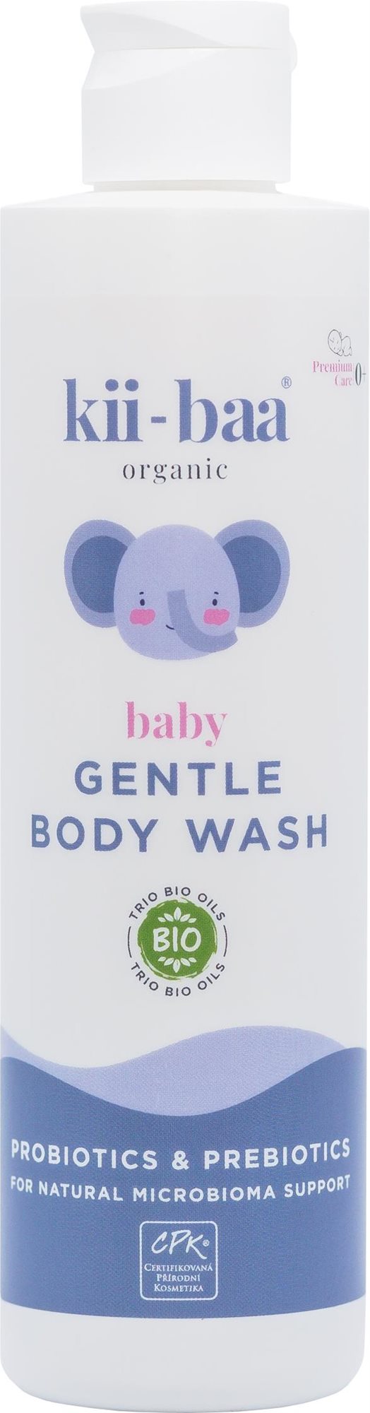 KII-BAA Baby detská umývacia emulzia s probiotikami a prebiotikami...