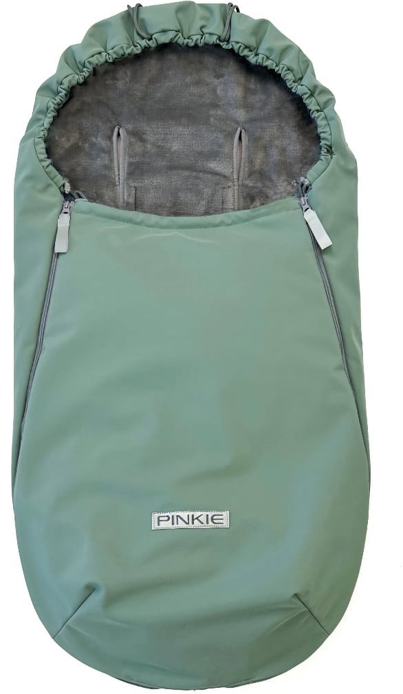 Pinkie fusak softshell old green-slabší podélné otvory Fusak do...