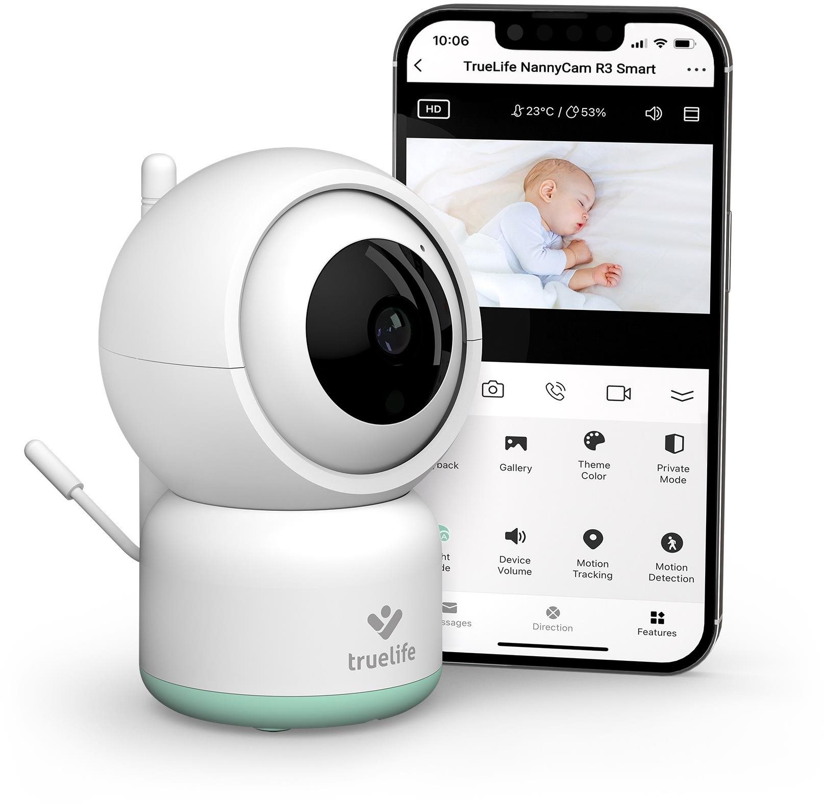 TrueLife NannyCam R3 Smart Bébiőr