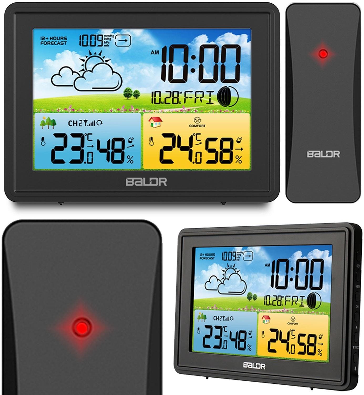 Baldr BD-908, černá Meteostanica