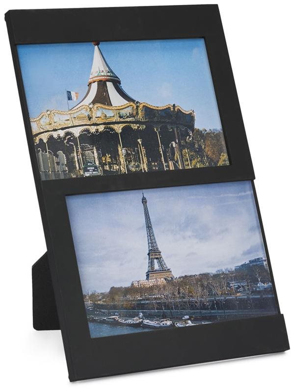BALVI Dijon 23360, 10 × 15 cm (2×), čierny Fotorámik