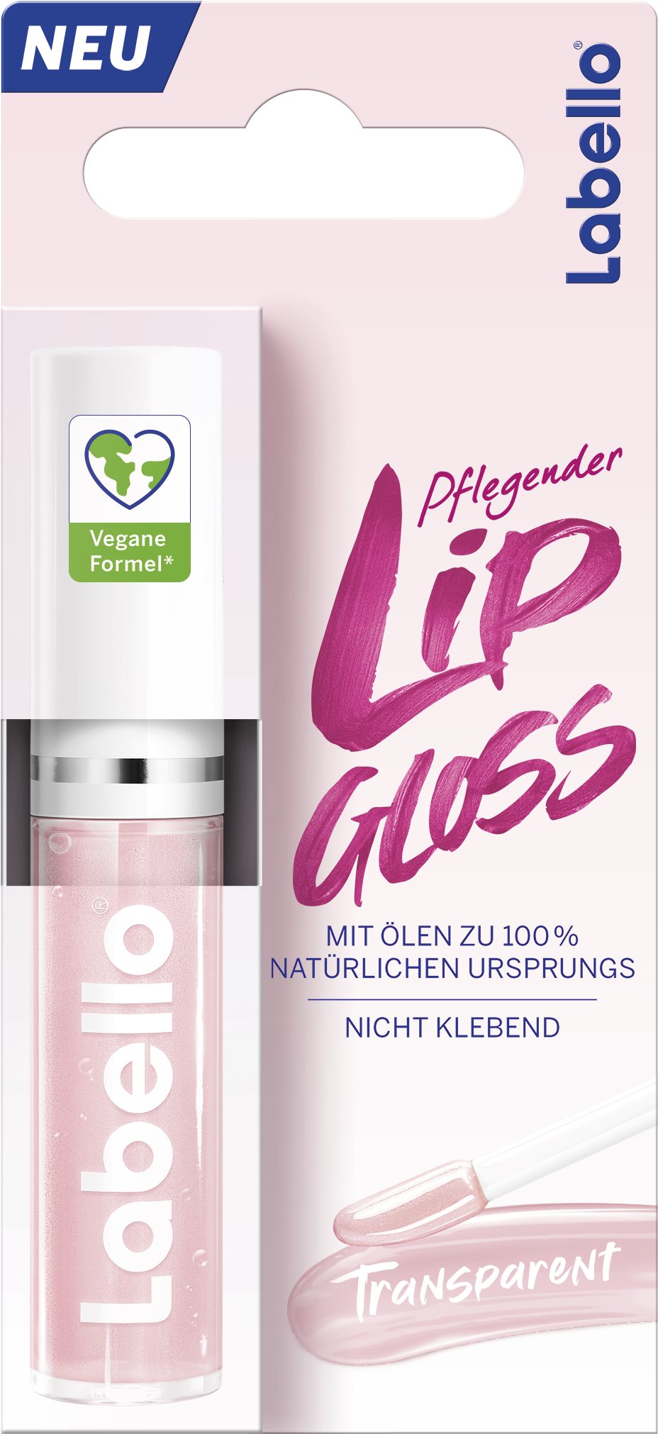 Labello Lip Gloss Transparent 5,5 ml Balzam na pery