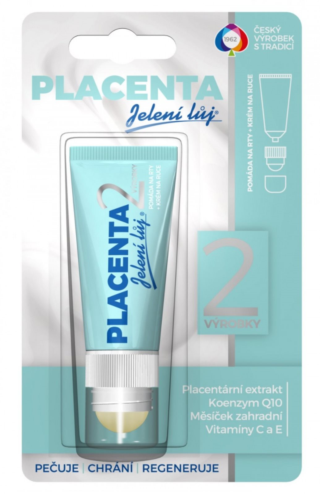REGINA Placenta pery a ruky – tuba Balzam na pery