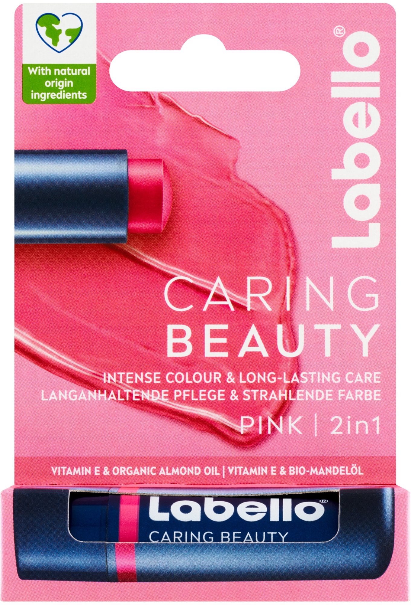 LABELLO Pink Lip balm 2 in 1 Balzam na pery