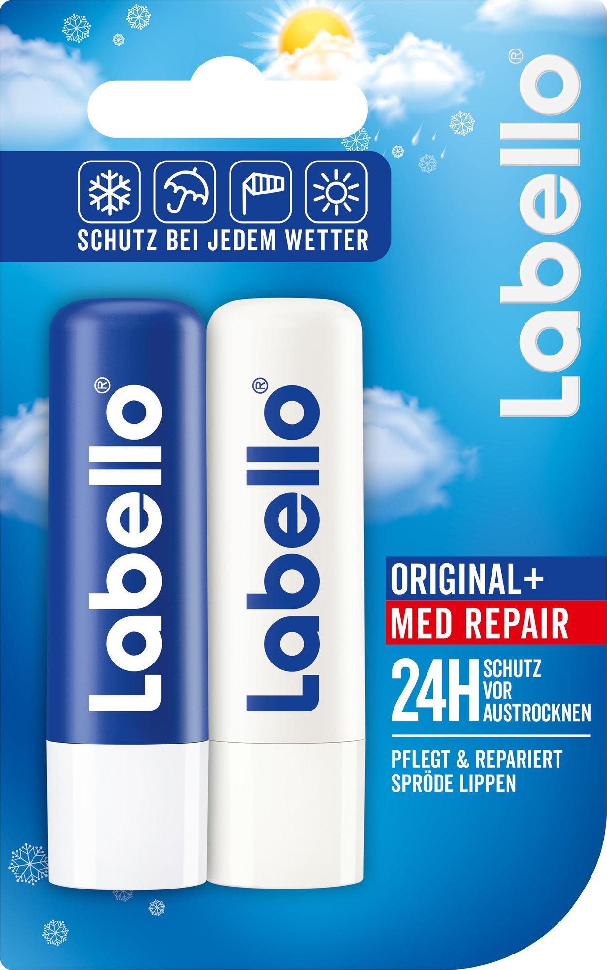 LABELLO Original & Med Duopack Ajakápoló