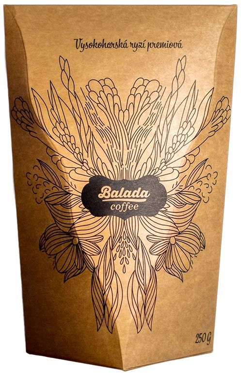 Balada Coffee Bolivia, zrnková káva, 250g Káva