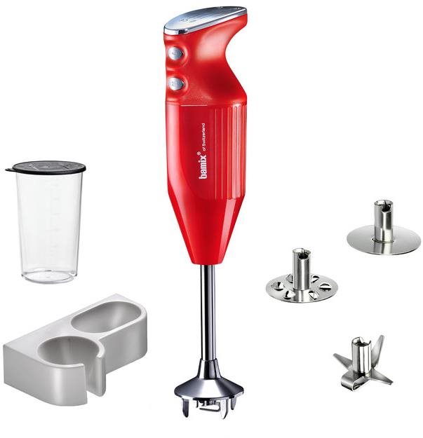 Bamix Mono C típusú botmixer, 200 W, piros Botmixer