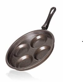 BANQUET GRANITE Brown 24 cm Pfanne für 4 Pfannkuchen Pfanne