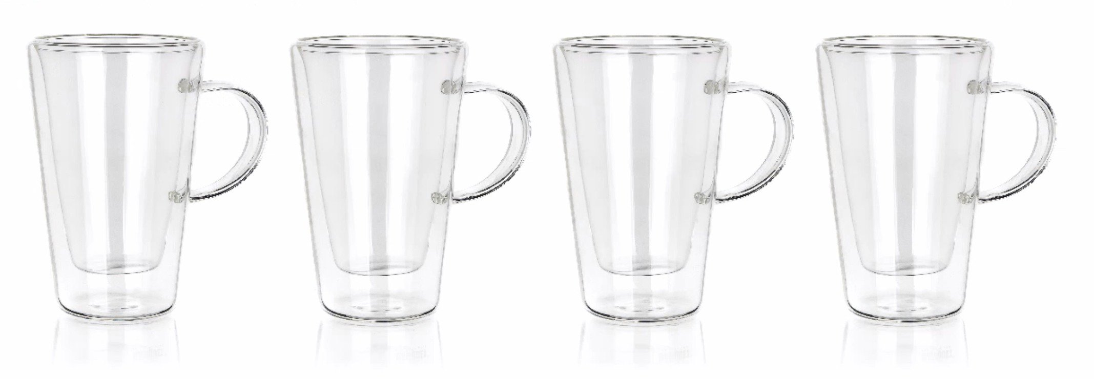 BANQUET Doblo duplafalú üvegbögre, 250 ml Pohár