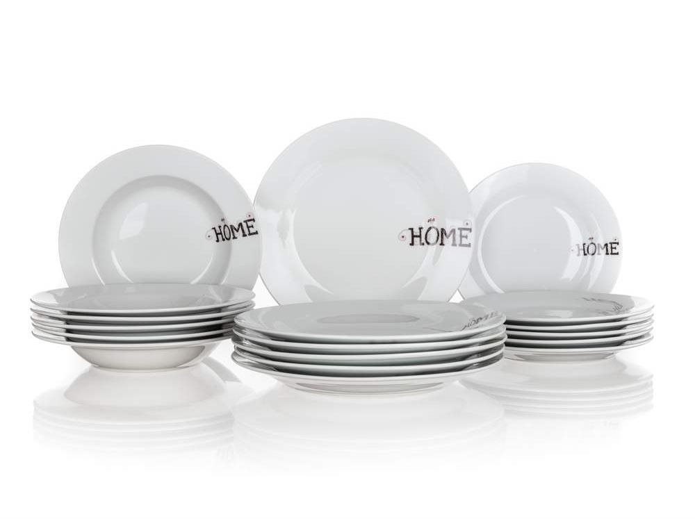Banquet Súprava tanierov HOME Coll., 18 ks Súprava tanierov