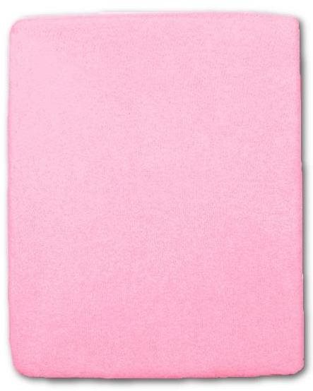 Froté do postieľky ružové Plachta do postieľky
