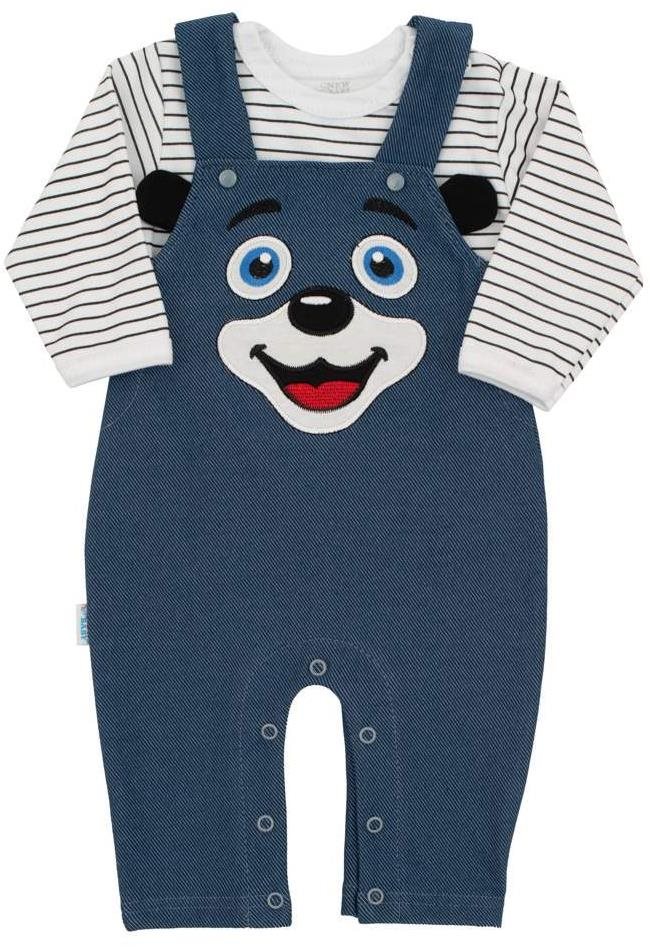 Dojčenská súprava For Babies modrá veľkosť: 62 (3 – 6m) Set oblečenia