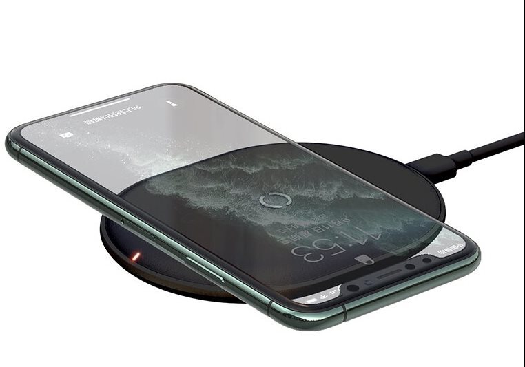 Baseus Cobble Wireless Charger 15W Black Wireless Charger