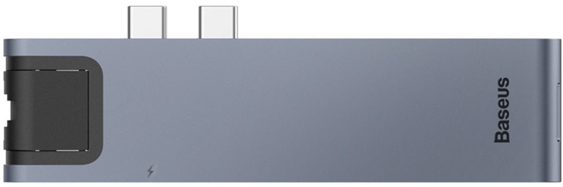 Baseus Thunderbolt Pro 7in1 smart Dock Grey Replikátor portů