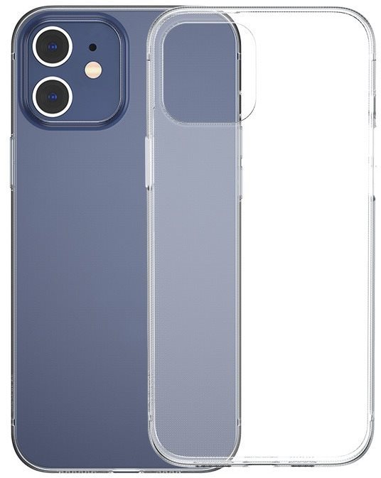 Baseus Simple Case for Apple iPhone 12 Mini 5.4", Transparent Phone...