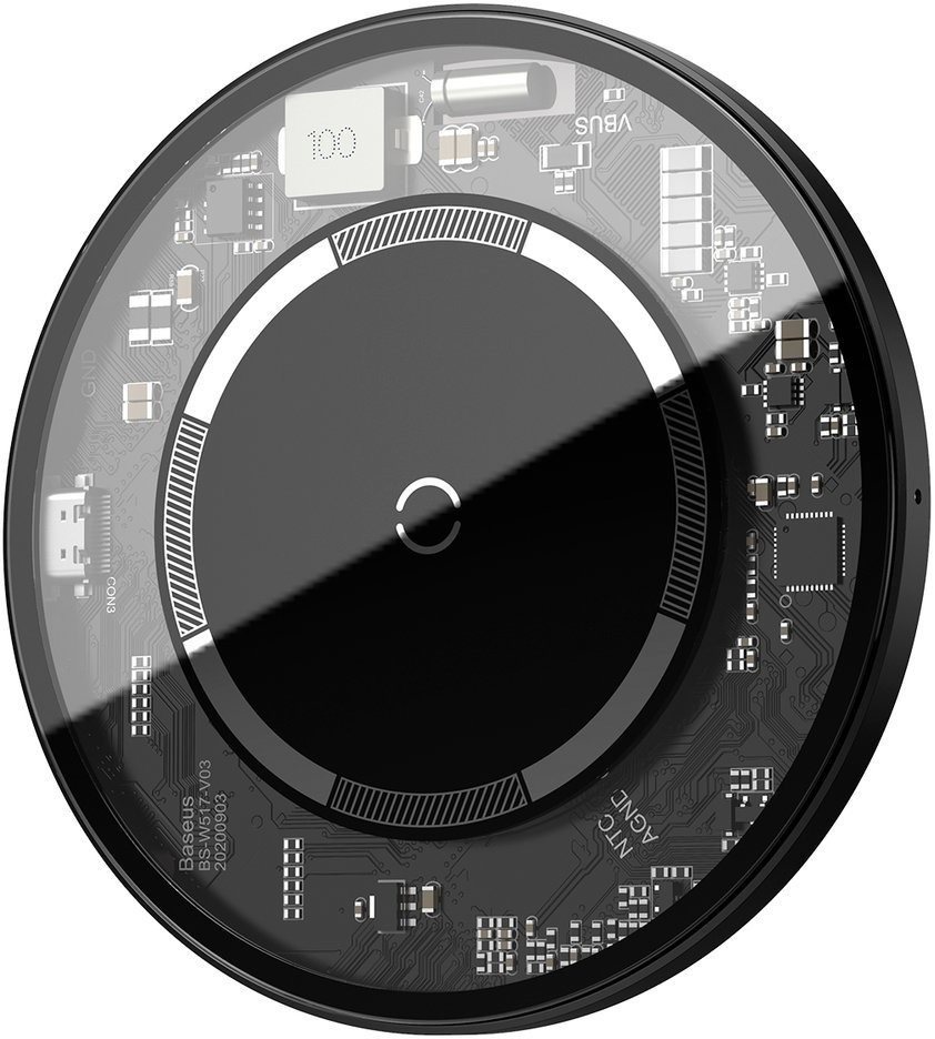 Baseus Magnetic Wireless Charger Transparent Wireless Charger