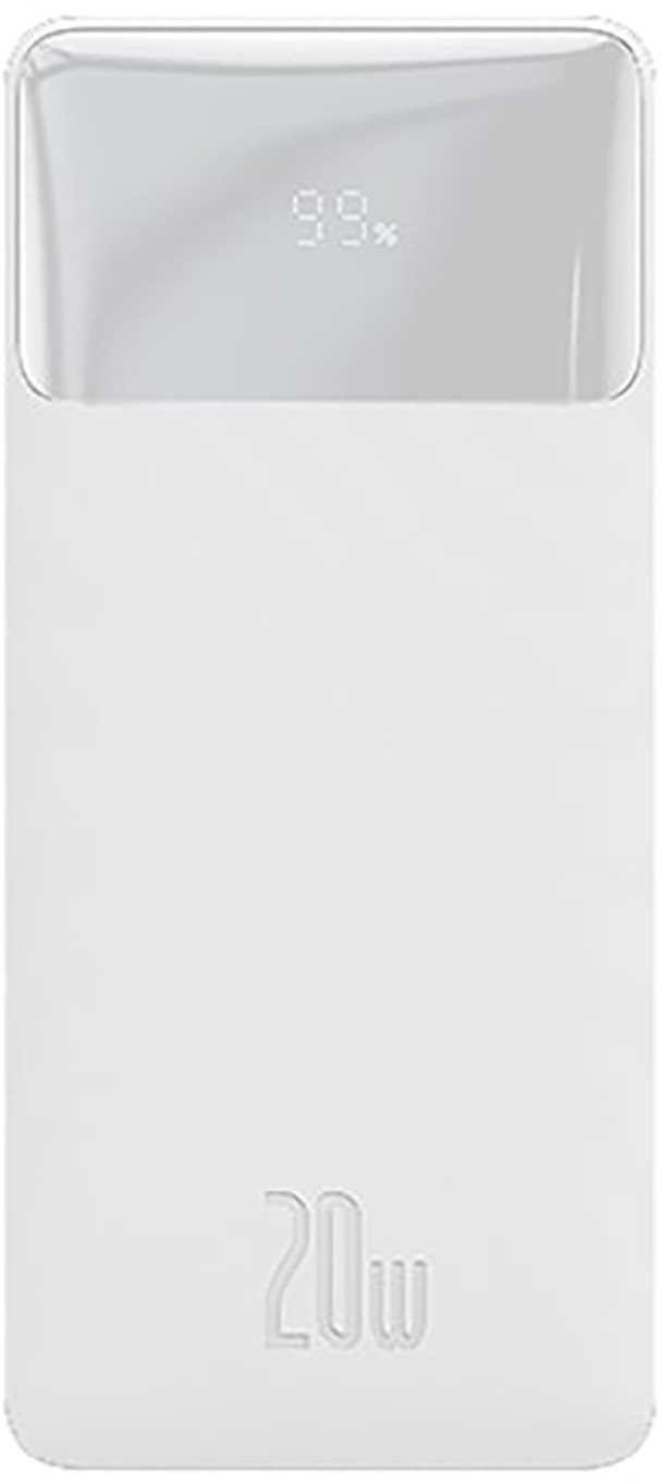 Baseus Bipow Digital Display Power Bank 10000mAh 20W White Power Bank