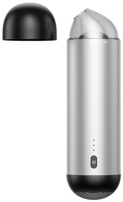 Baseus Capsule Wireless Portable Vacuum Cleaner, Silver Handheld...
