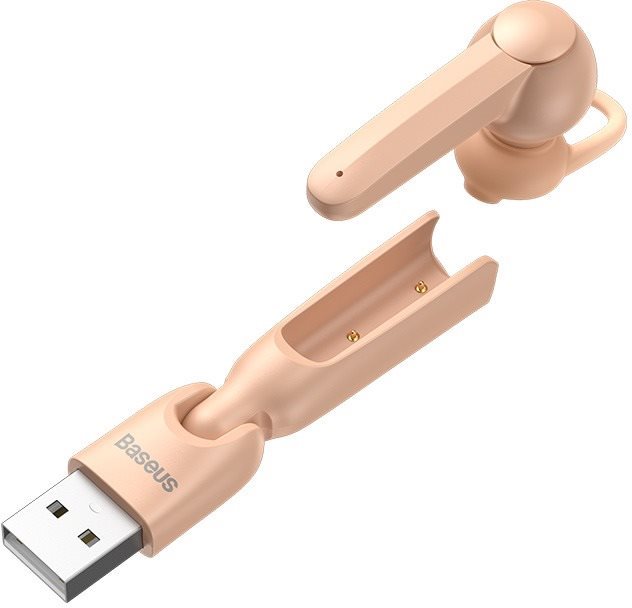 Baseus Encok Wireless Handsfree A05 Pink Kit main-libre