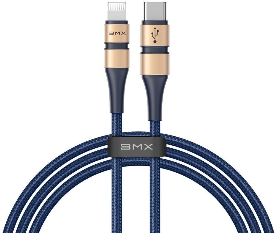 Baseus BMX Double-Deck MFi Cable Type-C to Lightning PD, 18W, 1.2m,...