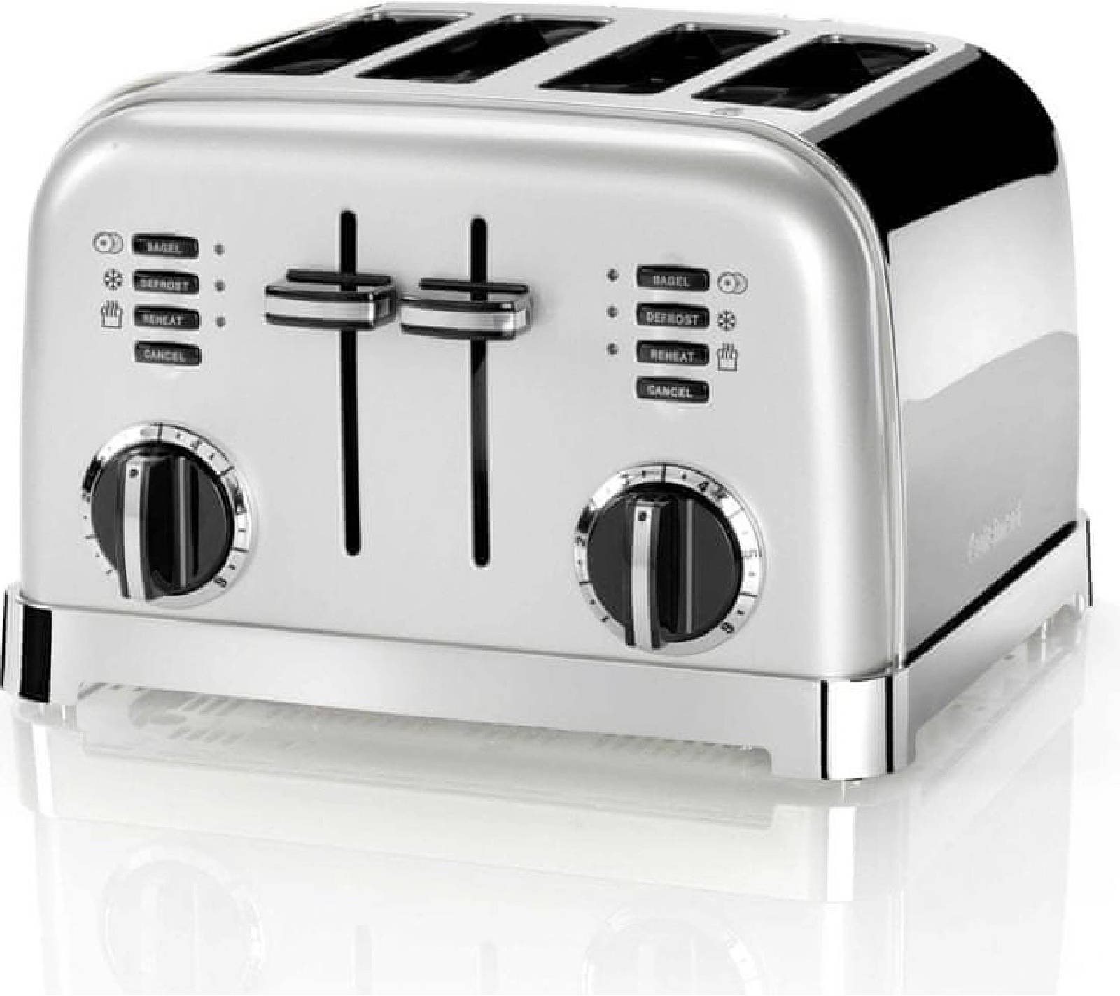 Cuisinart CPT180SE, gyöngyszürke Kenyérpirító