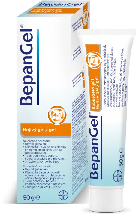 BepanGel hojivý gél 50 g Zdravotnícky prostriedok