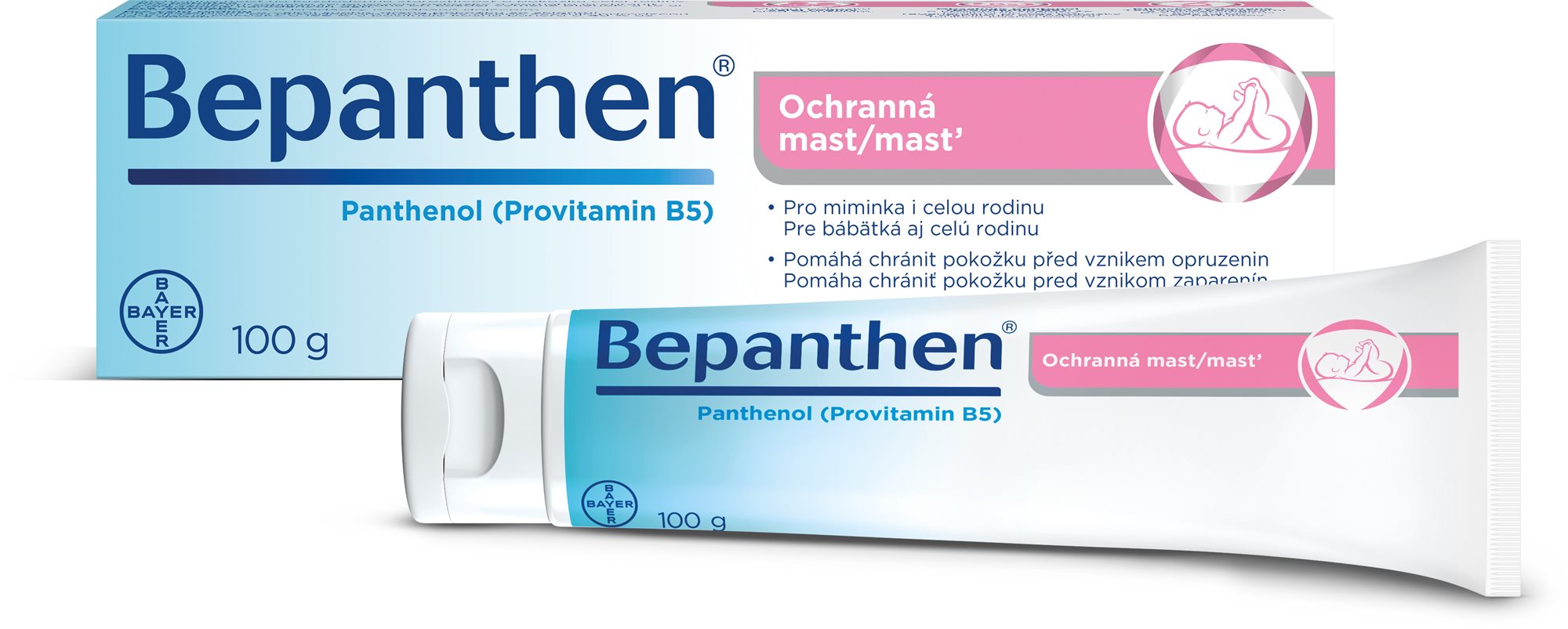 Bepanthen Baby masť (100 g) Masť