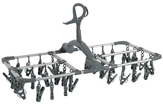Bo-Camp Drying rack alu 36 pegs foldable Ruhaszárító