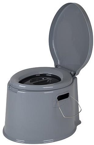 Bo Camp Portable toilet 7L – 33 cm grey Chemické WC