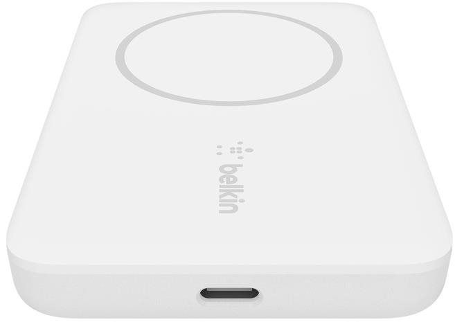 Belkin BOOST CHARGE 2500 mAh Magnetic Wireless Power Bank - White...