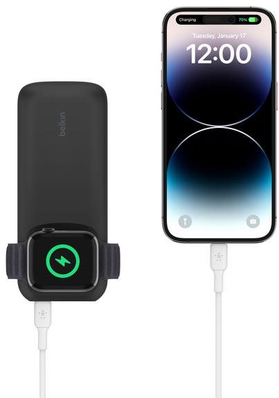 Belkin Wireless Charging für Apple Watch + USB-C PowerBank Powerbank
