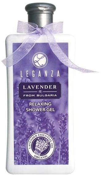 Leganza Levanduľový relaxačný sprchovací gél 200 ml Sprchový gél