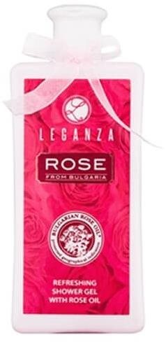 Leganza Rose sprchovací gél s ružovým olejom 200 ml Sprchový gél
