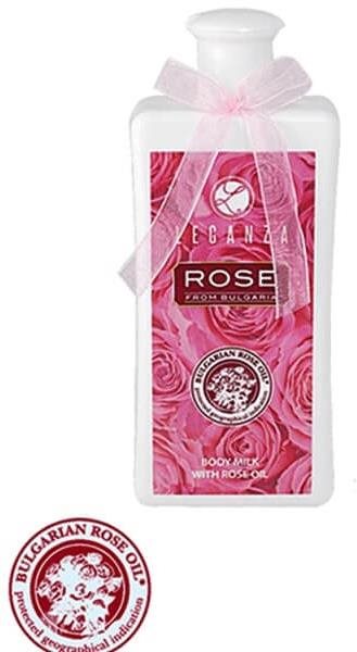 Leganza Rose telové mlieko s ružovým olejom 200 ml Telové mlieko