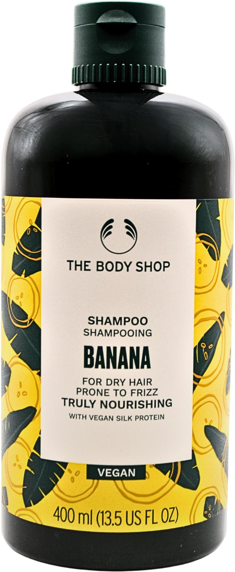 The Body Shop Hydratačný šampón Banán 400 ml Prírodný šampón