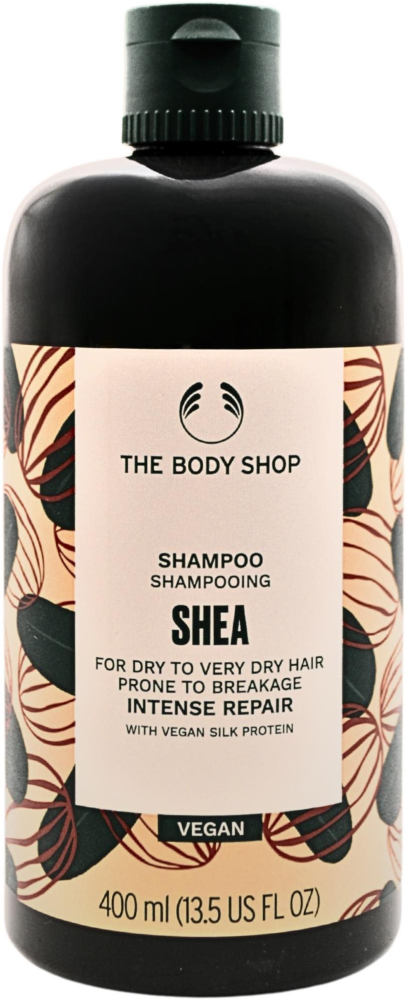The Body Shop Šampón proti lámaniu vlasov Shea 400 ml Prírodný šampón