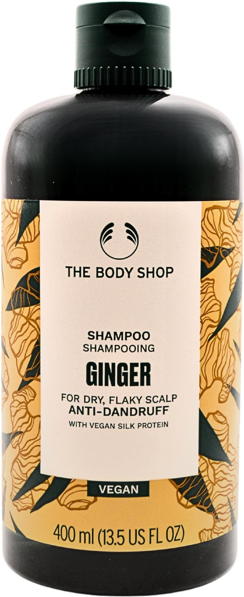 The Body Shop Šampón proti lupinám Zázvor 400 ml Prírodný šampón
