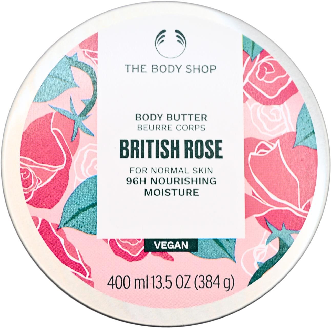 The Body Shop British rose 400 ml Telové maslo
