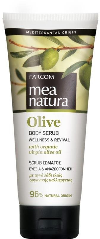 Mea Natura Olivový telový peeling 200 ml Peeling na telo