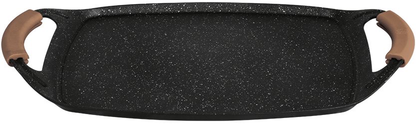 BerlingerHaus Grilling Pan, with Marble Coating, Rosegold Metallic...