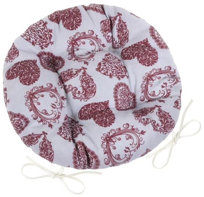 BELLATEX Sedák DITA 62/407 – okrúhly, prešívaný, priem. 40 cm,...