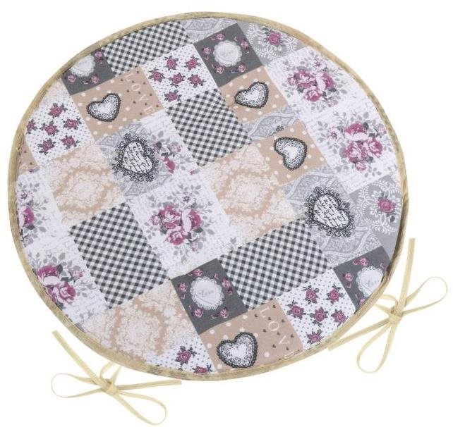 BELLATEX Sedák DITA 79/408 – okrúhly, hladký, priem. 40 cm,...