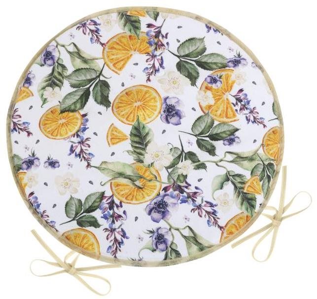 BELLATEX Sedák DITA 79/411 – okrúhly, hladký, priem. 40 cm,...